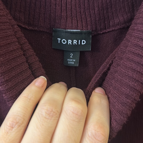 Torrid Sweater Dress Midi - Picture 3 of 7